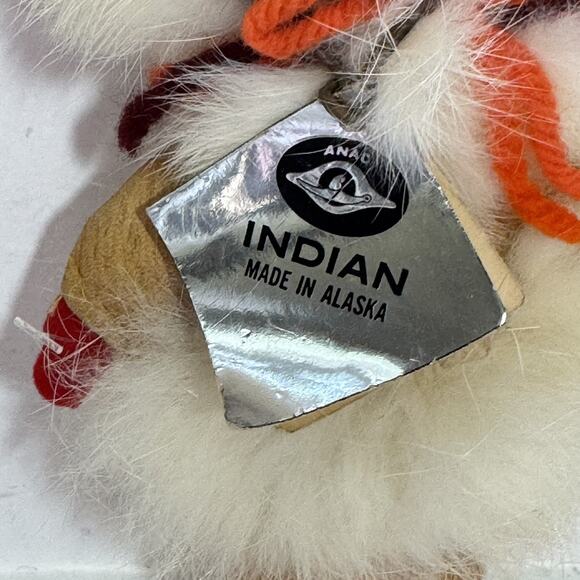 Tlingit Indian Doll Made in Alaska ANUC Certified Alaskan Eskimo And Indian - Picture 7 of 8